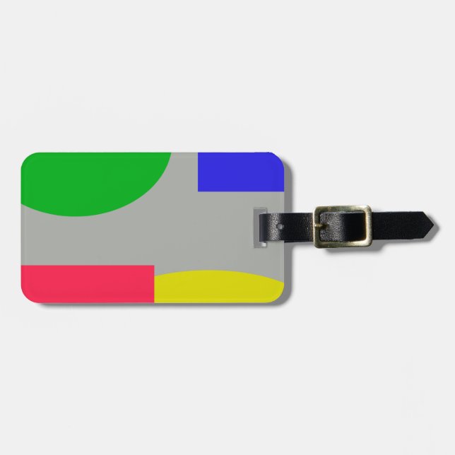 Abstrakt Bagagebricka (Horisontell Framsida)