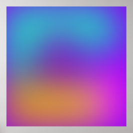 Abstrakt Bakgrund för flerfärgad övertoning Poster