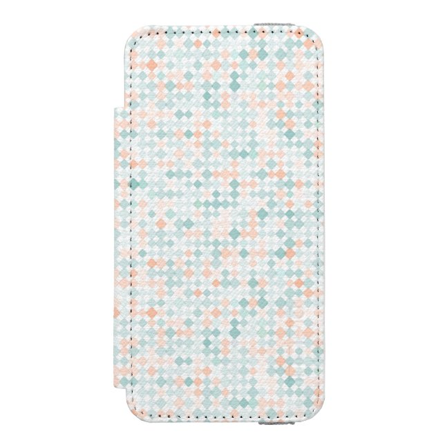 Abstrakt bakgrund med blandade lilla fläckar incipio iPhone wallet skal (Folio Framsidan)