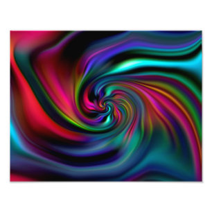 Abstrakt Bakgrund Spiral Soft I Fototryck