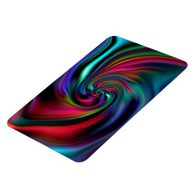 Abstrakt Bakgrund Spiral Soft I Magnet (Vänstra Sidan)