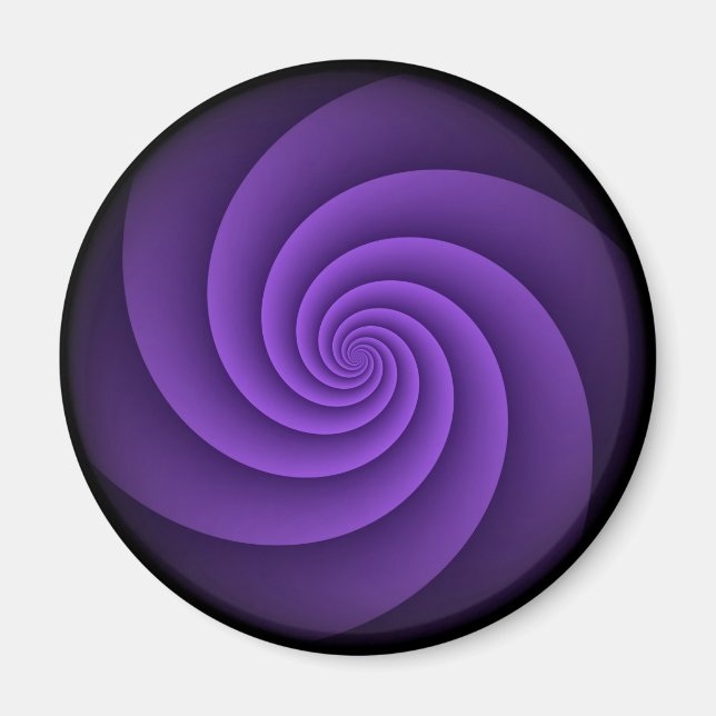 Abstrakt Bakgrund Spiral soft IV Magnet (Framsidan)