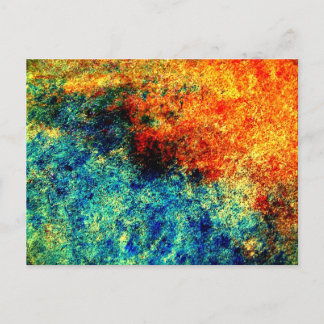 Abstrakt, bakgrund vykort