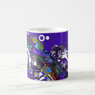 Abstrakt BALI Gecko Kaffemugg