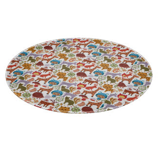 Abstrakt barn- och djurmönster