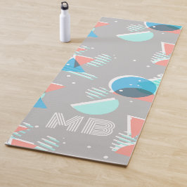 Abstrakt Bauhaus Halv Circles Mod Pop Art Mönster