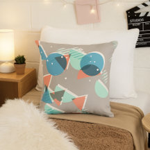 Abstrakt Bauhaus Halv Circles Mod Pop Art Mönster