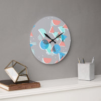 Abstrakt Bauhaus Halv Circles Mod Pop Art Mönster