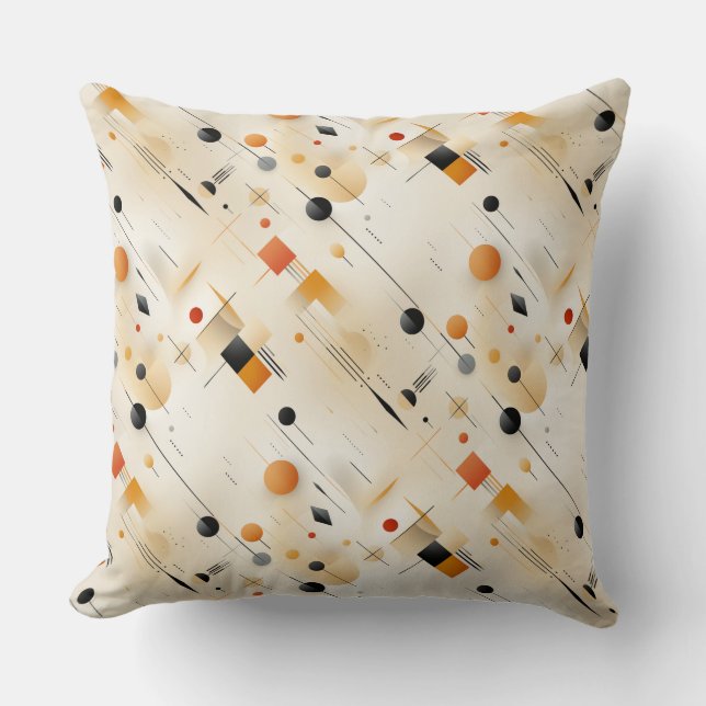 Abstrakt Bauhaus Kudde (Framsida)