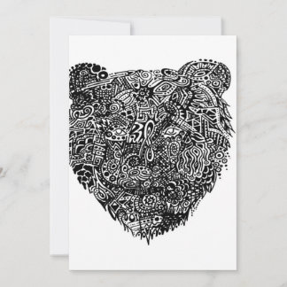 Abstrakt Bear_ Meddelande