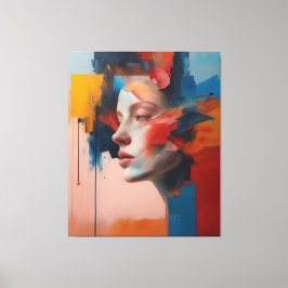 abstrakt Beauty Canvastryck