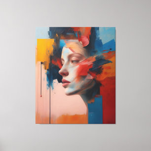 abstrakt Beauty Canvastryck