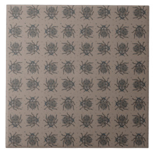 Abstrakt Beetles Kakelplatta
