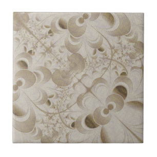 Abstrakt beige mönster kakelplatta