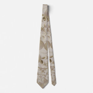 Abstrakt beige mönster slips