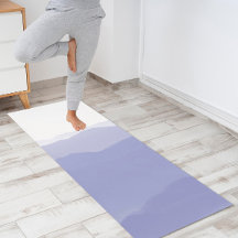 Abstrakt Berg Modern Elegant Periwinkle Vit