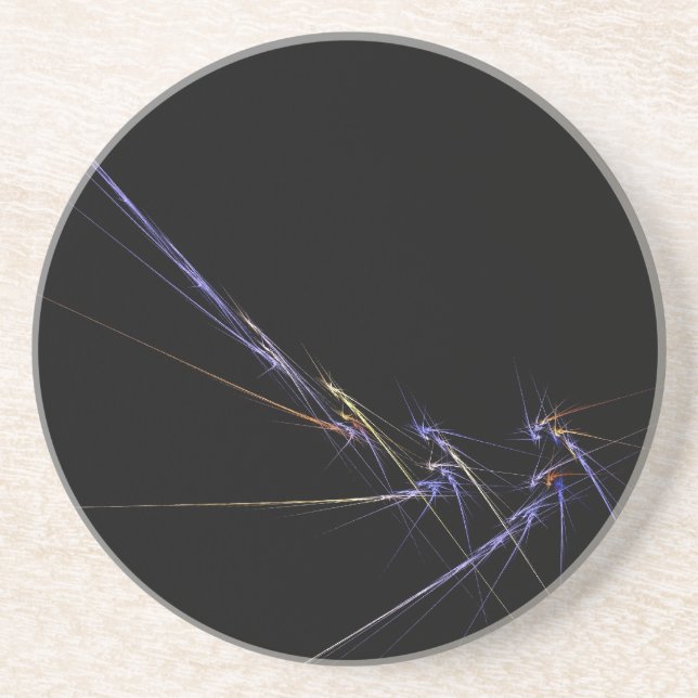 Abstrakt Berg-och-dalbana Underlägg (Framsidan)