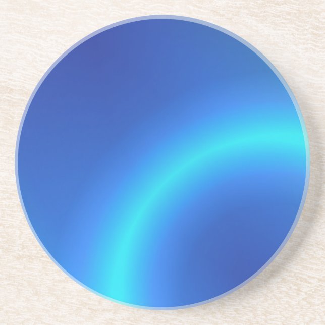 Abstrakt Berg-och-dalbana Underlägg Sandsten (Framsidan)