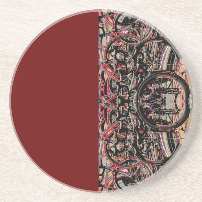 Abstrakt Bikes Underlägg (Framsidan)