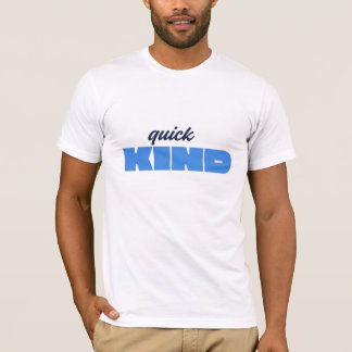 Abstrakt Blå Akvarell Herr T-Shirt