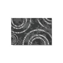 Abstrakt Black Grått Circles through time