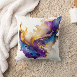 Abstrakt bläck kudde