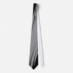 Abstrakt Black och Grått Modern Stänk Tie Slips