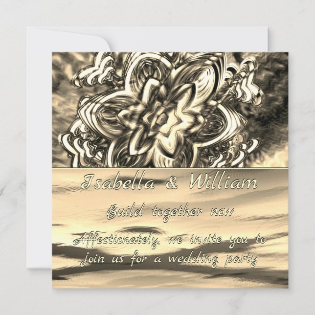 Abstrakt, blanka toner till spår av mörk inbjudningar (Framsida)