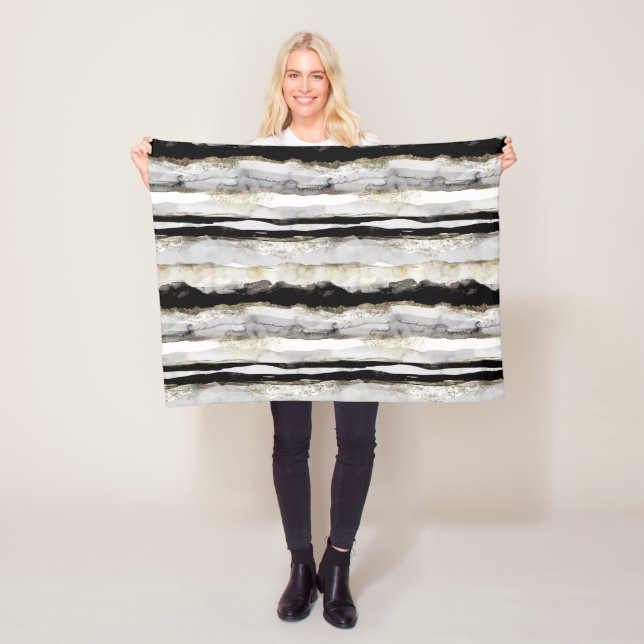 Abstrakt Blankett för flera Färger Fleecefilt (På plats)