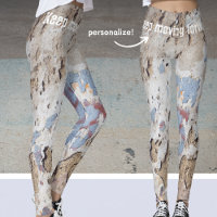 Abstrakt blått och beige