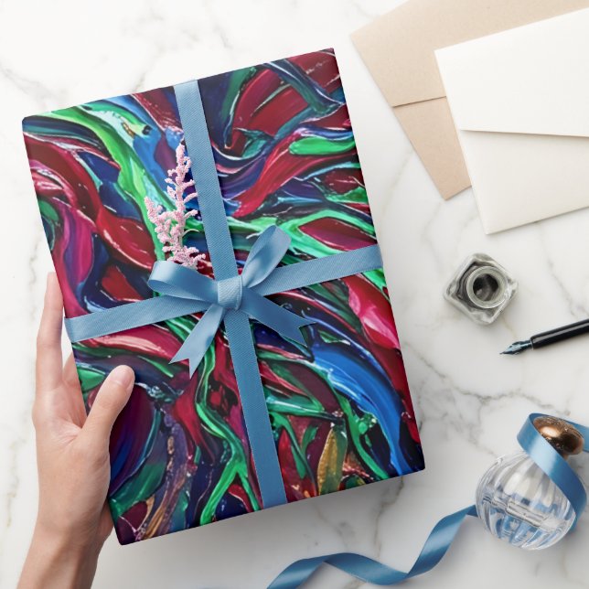 Abstrakt Blixt Juvelton Inpackningspapper Presentpapper (Gifting)
