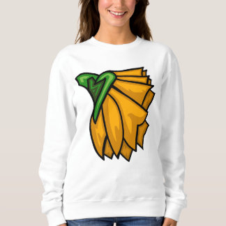 Abstrakt blomma 1 - Orange T Shirt
