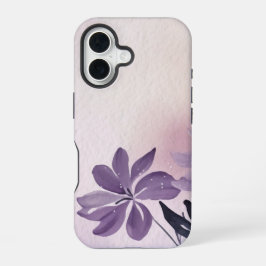 Abstrakt Blommig Lila Krypande Phlox