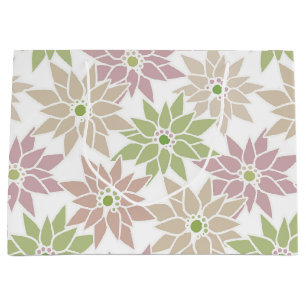 Abstrakt blommigt blommor romantisk mönster teckna