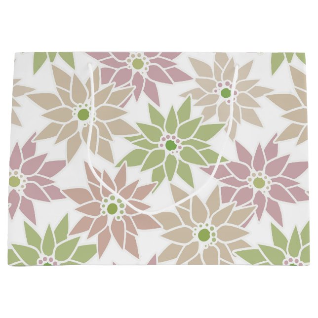 Abstrakt blommigt blommor romantisk mönster teckna (Framsidan)