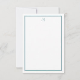 Abstrakt Blommigt Card Tack Kort