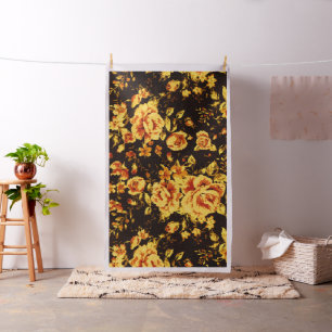 Abstrakt blommigt gnistra Glas struktur Tyg