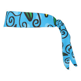 Abstrakt Blommigt Headband