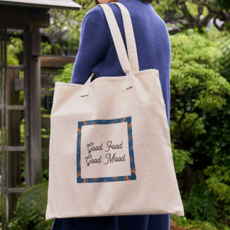 Abstrakt blommigt kaleidoskop-Matkasse Tygkasse