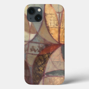 Abstrakt Blommigt Löv målning av Norman Wyatt