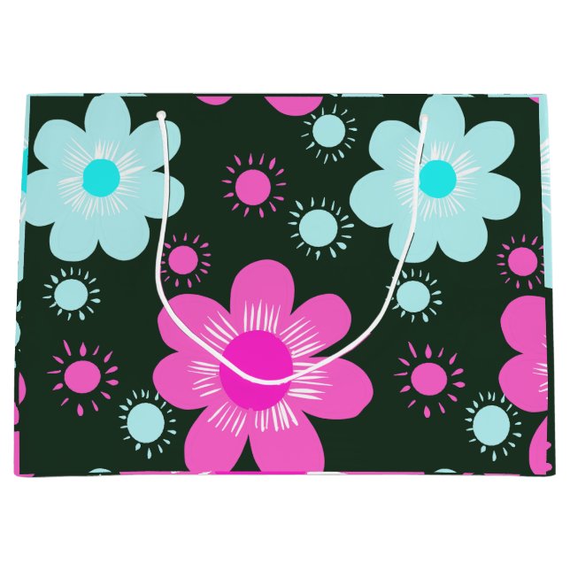 Abstrakt Blommigt Mandala Mönster Design Red (Framsidan)