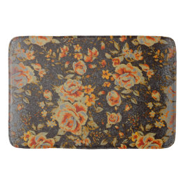 Abstrakt Blommigt, pennstreck struktur Badrumsmatta