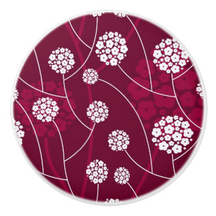 Abstrakt blommönster knopp