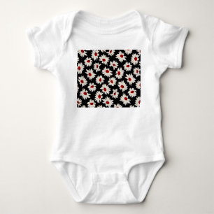 Abstrakt blommor, en konstgjord vattenfärg mönster t shirt