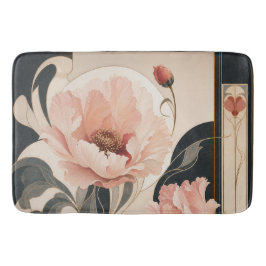 "Abstrakt blomster" Badrumsmatta