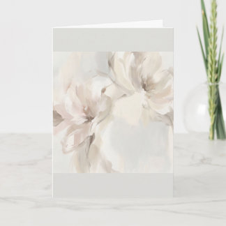 "Abstrakt blomster" Kort