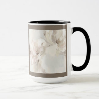 "Abstrakt blomster" Mugg