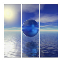 Abstrakt Blue