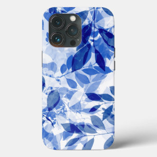 Abstrakt Blue and White Löv