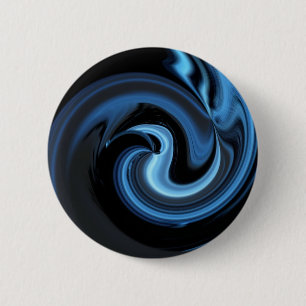 Abstrakt Blue Bird *personalize* Knapp